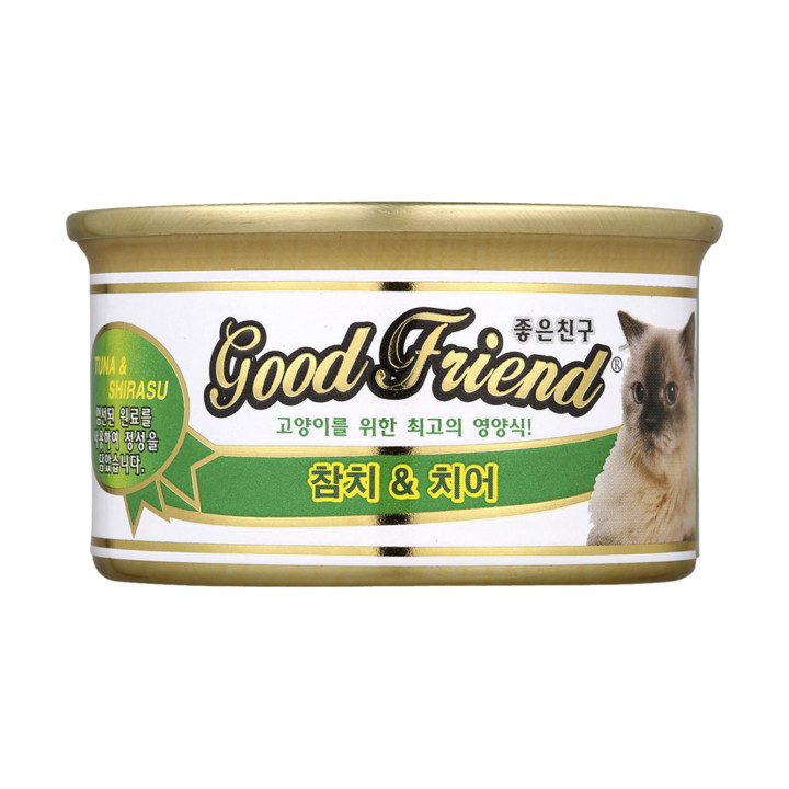 굿프랜드 참치&치어 캔 85g