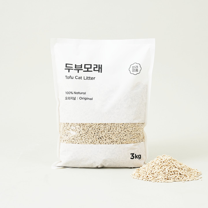 반려양품 두부모래 오리지널 3kg