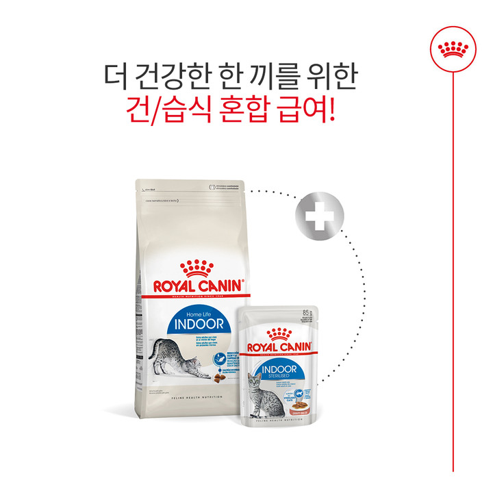 로얄캐닌 인도어 4kg 변냄새 감소