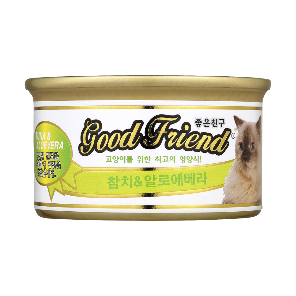 굿프랜드 참치&알로에베라 캔 85g