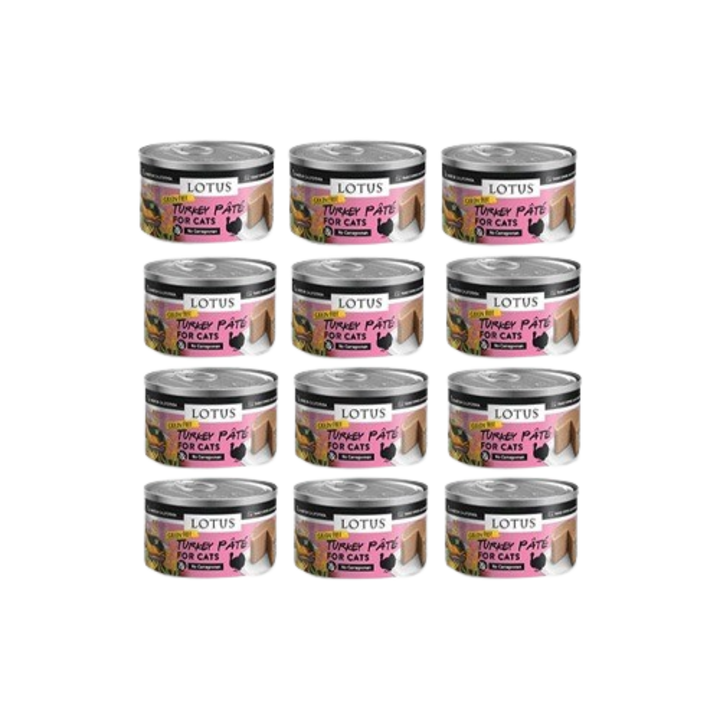 로투스 그레인프리 파테 터키&야채 캔 78g