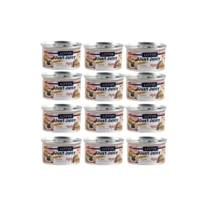 로투스 그레인프리 저스트 쥬시 돼지 캔 70g