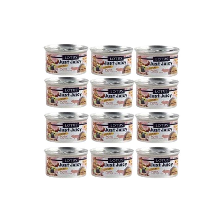 로투스 그레인프리 저스트 쥬시 돼지 캔 70g