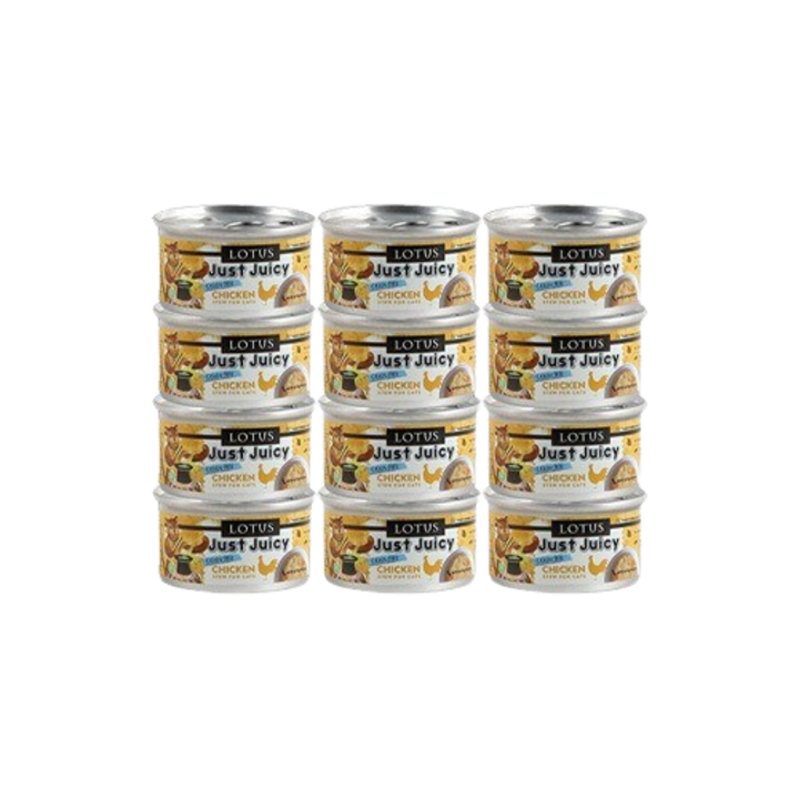 로투스 그레인프리 저스트 쥬시 치킨 캔 70g