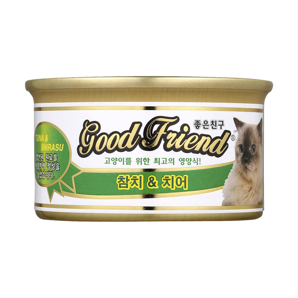 굿프랜드 참치&치어 캔 85g