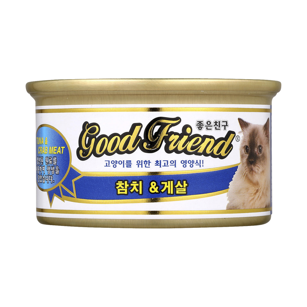 굿프랜드 참치&게살 캔 85g