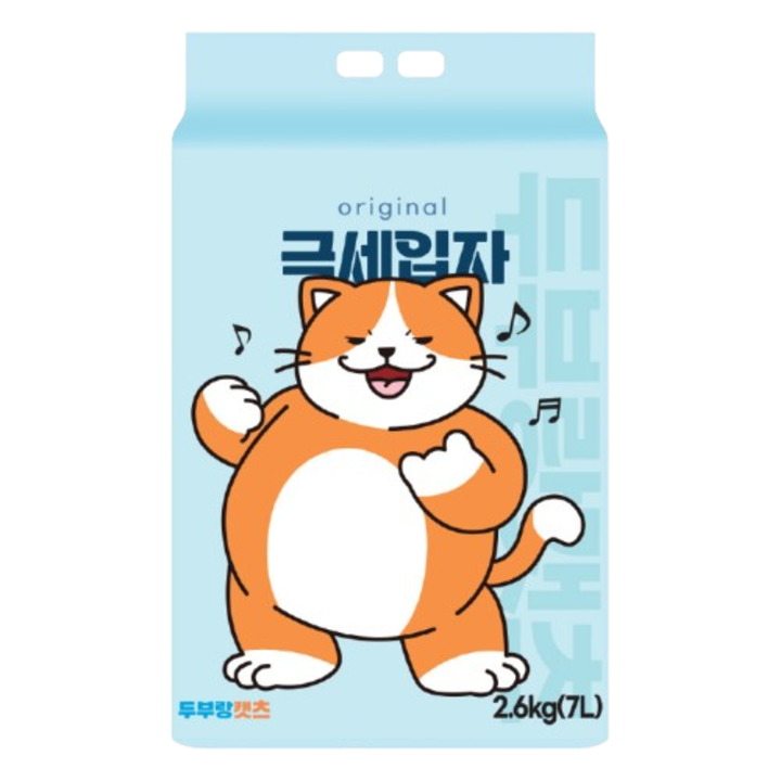 두부랑 캣츠 극세입자 오리지날 2.6kg