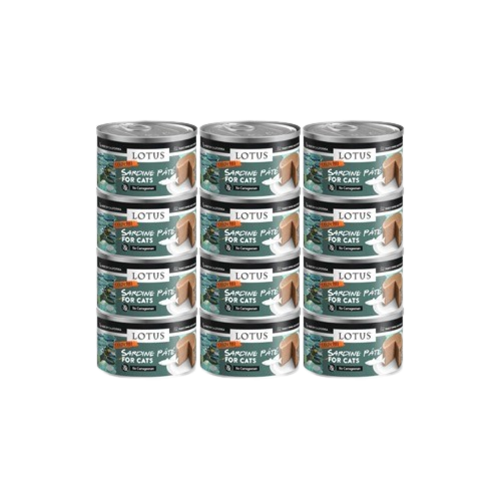 로투스 그레인프리 파테 정어리 캔 78g