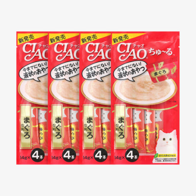 이나바 챠오 츄르 참치 4개입 4묶음