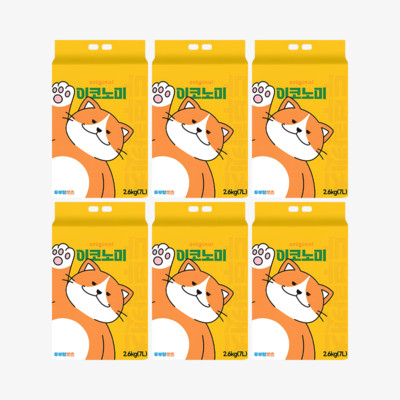 두부랑 캣츠 이코노미 오리지날 7L 6묶음