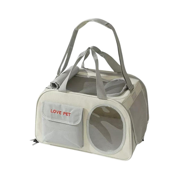 냥슬아치 러브펫 이동가방 슬링백 그레이