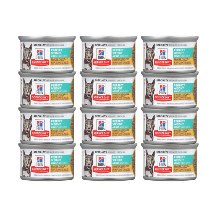 힐스 고양이 어덜트 퍼펙트 웨이트 스튜 82g 12묶음