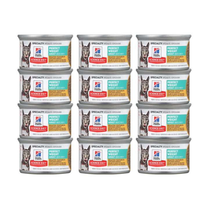힐스 고양이 어덜트 퍼펙트 웨이트 스튜 82g 12묶음