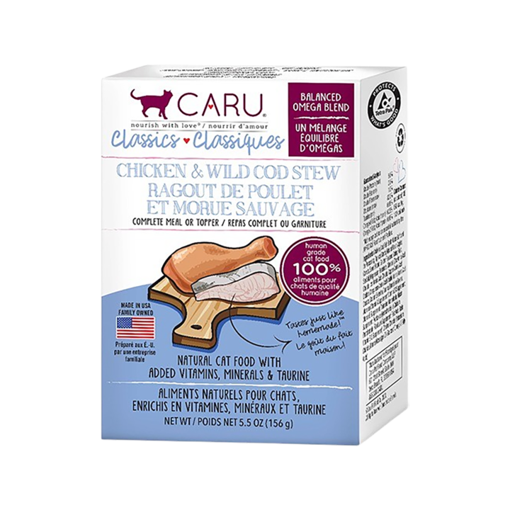 카루 클래식 치킨&대구 스튜 파우치 156g