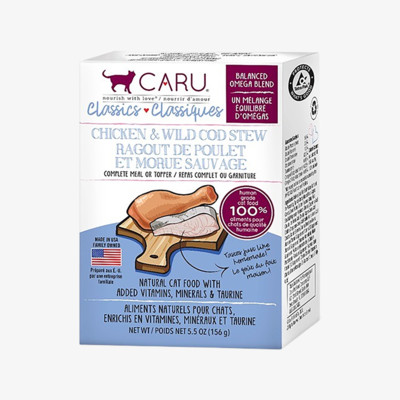 카루 클래식 치킨&대구 스튜 파우치 156g