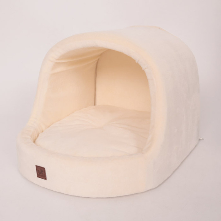 딩동펫 슬리퍼 동굴 하우스 레몬크림