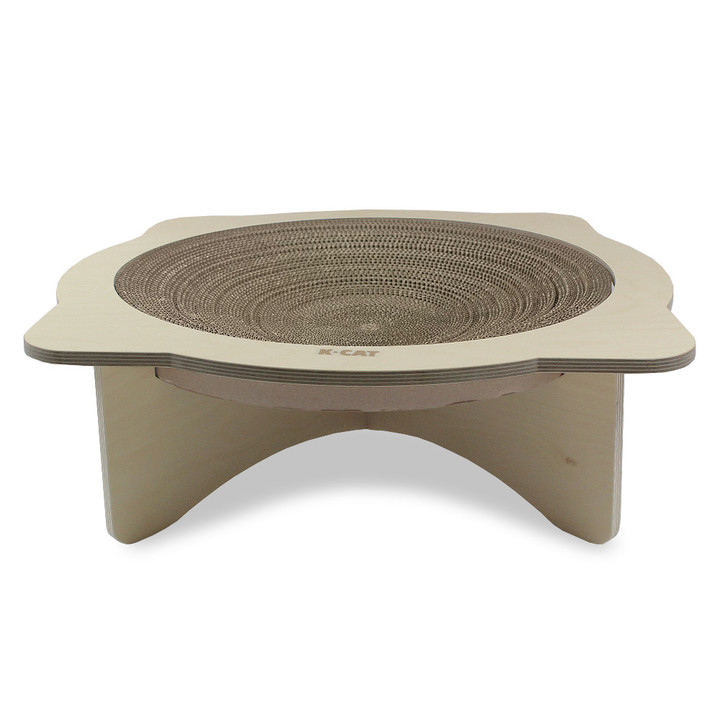 K-CAT 우드 볼 스크래쳐L 접착형