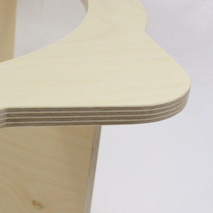 K-CAT 우드 볼 스크래쳐L 접착형