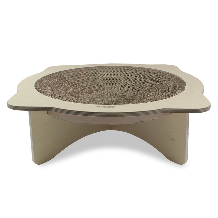 K-CAT 우드 볼 스크래쳐L 접착형