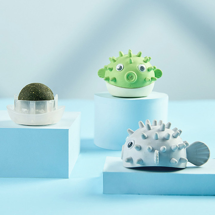 딩동펫 캣닢 그루밍 장난감 2종세트