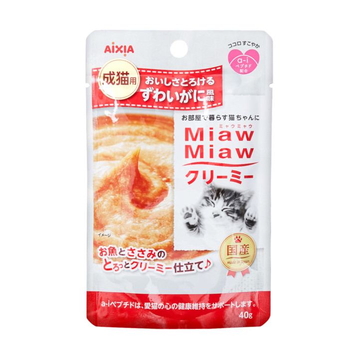 아이시아 먀우먀우 크림수프 대게맛 40g