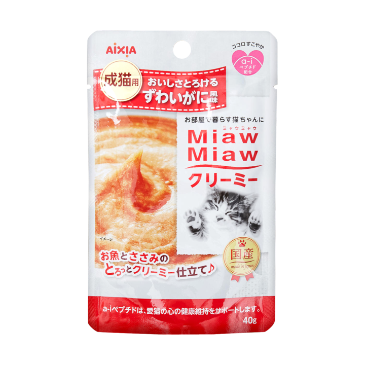 아이시아 먀우먀우 크림수프 대게맛 40g