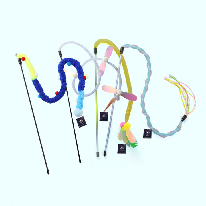 딩동펫 프레시 낚시대 장난감 4종 세트