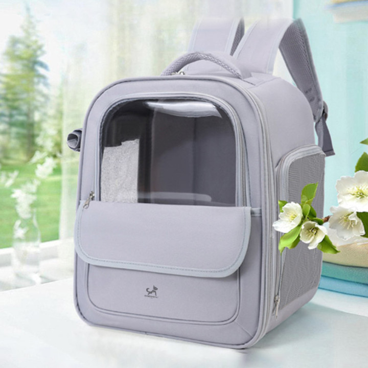 딩동펫 브리즈 옆트임 메쉬 백팩 이동가방