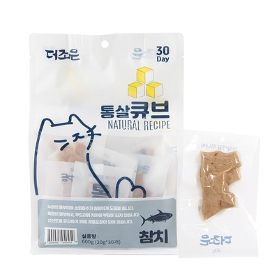 더조은 통살큐브 참치 30개입