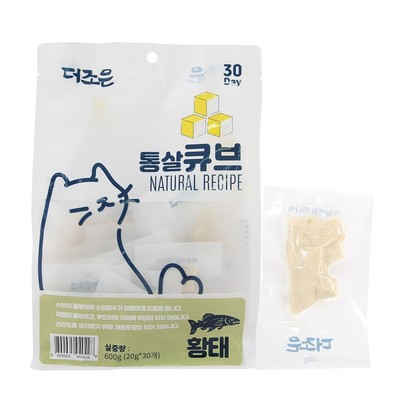 더조은 통살큐브 황태 30개입