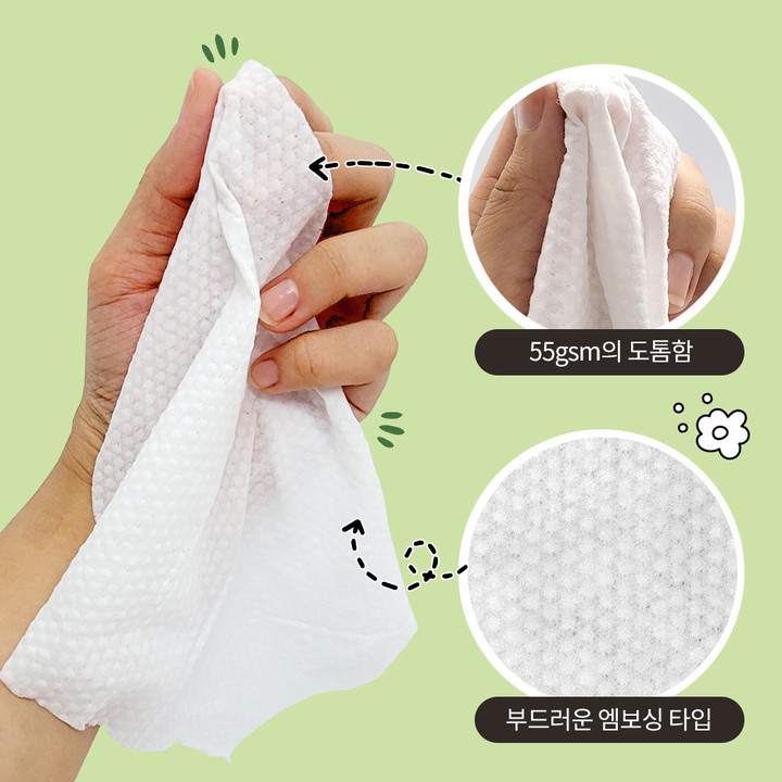 코코와보리 잇츠허니 프렌즈 물티슈 80매 캡형 5팩