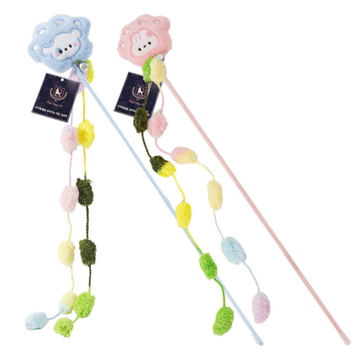 딩동펫 젤리 딸랑 낚시대 2종 세트
