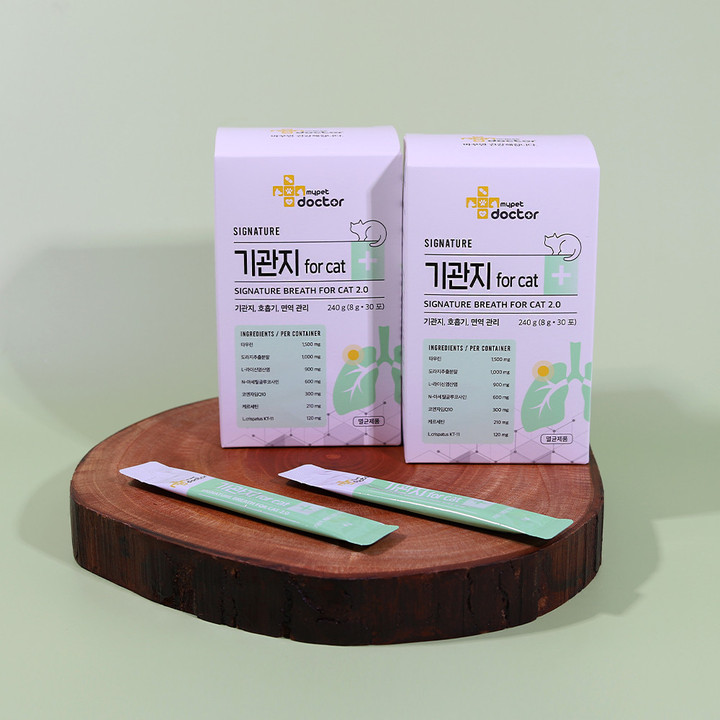 마이펫닥터 시그니처 2.0 고양이 기관지 영양제 240g