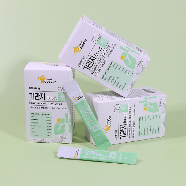 마이펫닥터 시그니처 2.0 고양이 기관지 영양제 240g