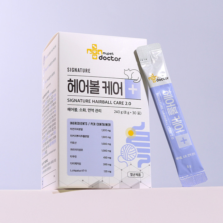 마이펫닥터 시그니처 2.0 고양이 헤어볼 영양제 240g
