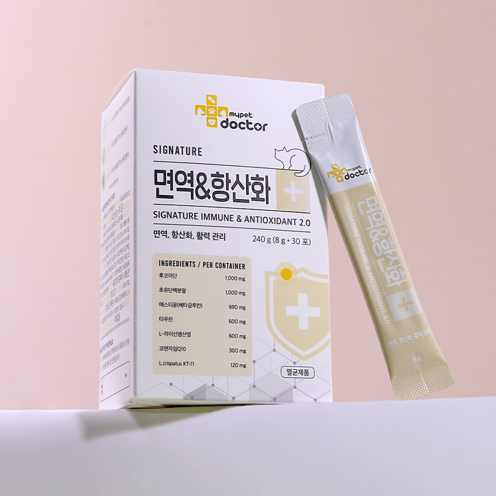 마이펫닥터 시그니처 2.0 고양이 면역&항산화 영양제 240g