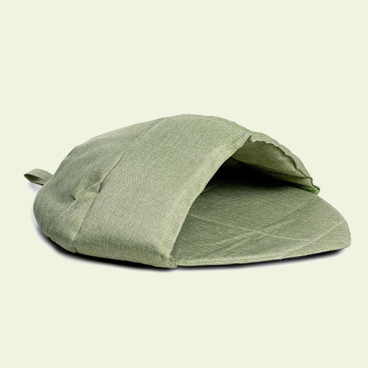 크레용펫 바스락 낙엽잎 숨숨집 동굴 하우스