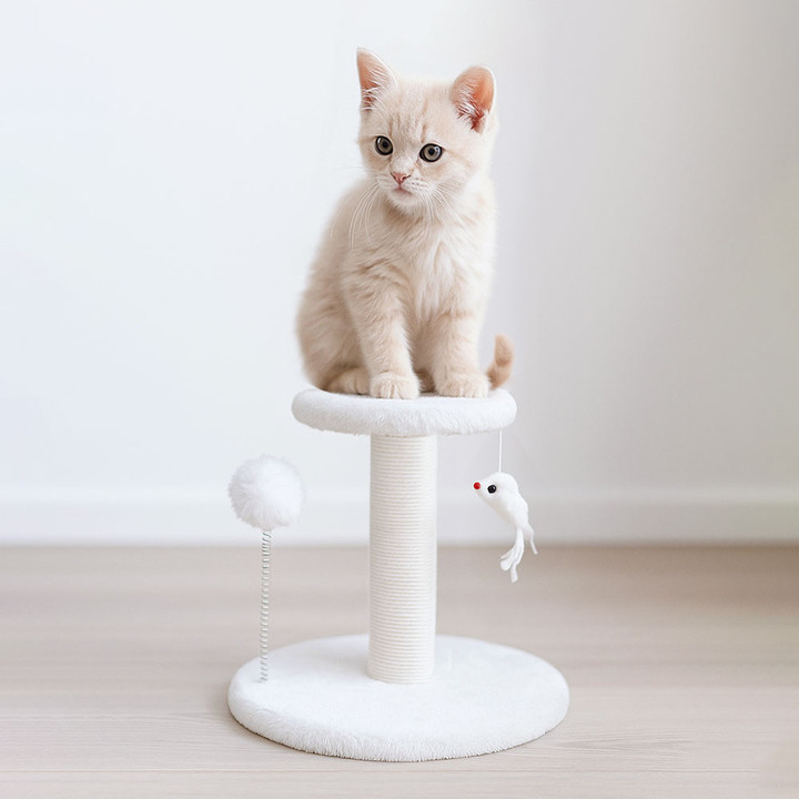 크레용펫 미니 베이비 스크래쳐 캣타워 (2color)