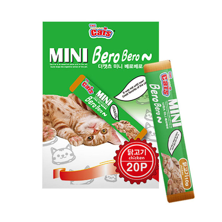 더캣츠 미니베로베로 닭고기 20개입