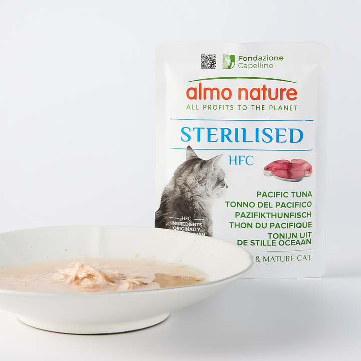 알모네이쳐 HFC 스테럴라이즈드 태평양참치 파우치 50g