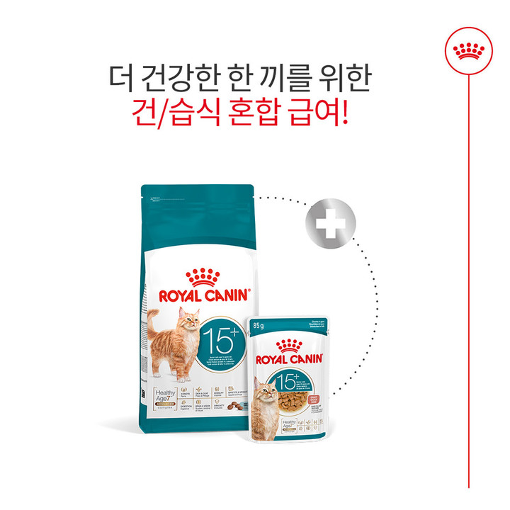 로얄캐닌 캣 에이징 15+ 4kg 관절 건강