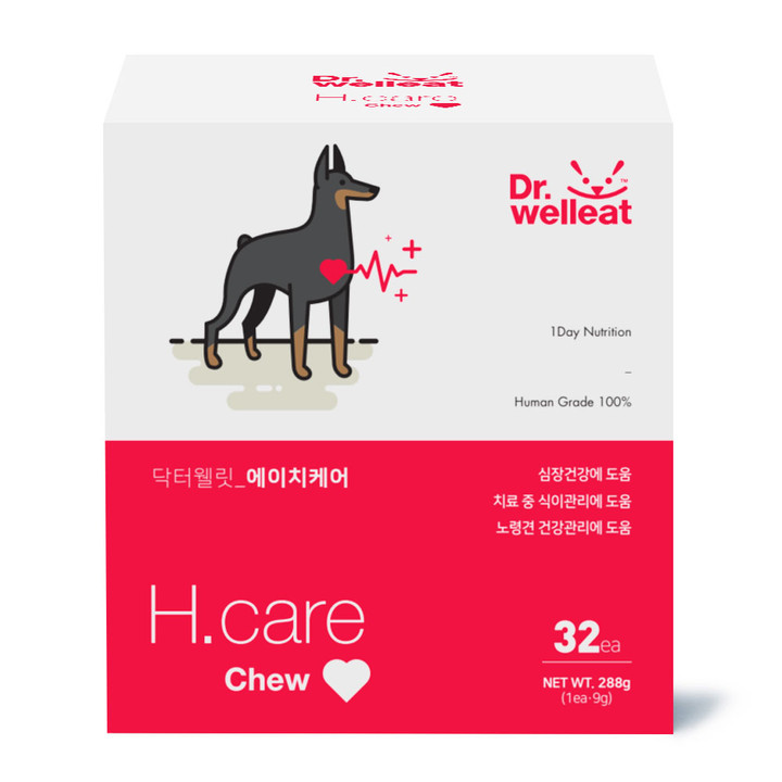 닥터웰릿 하트 에이치케어 츄 32개입