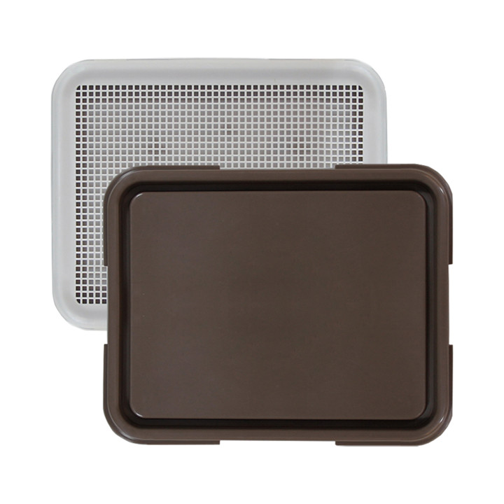 펫토리아 한판뚝딱 그물망 실속형 배변판 브라운