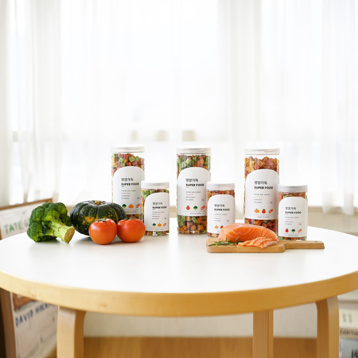 제로랩스 영양가득 져키 토마토&브로콜리&연어 350g