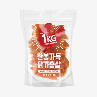 제로랩스 한봉가득 닭가슴살 사사미 1kg