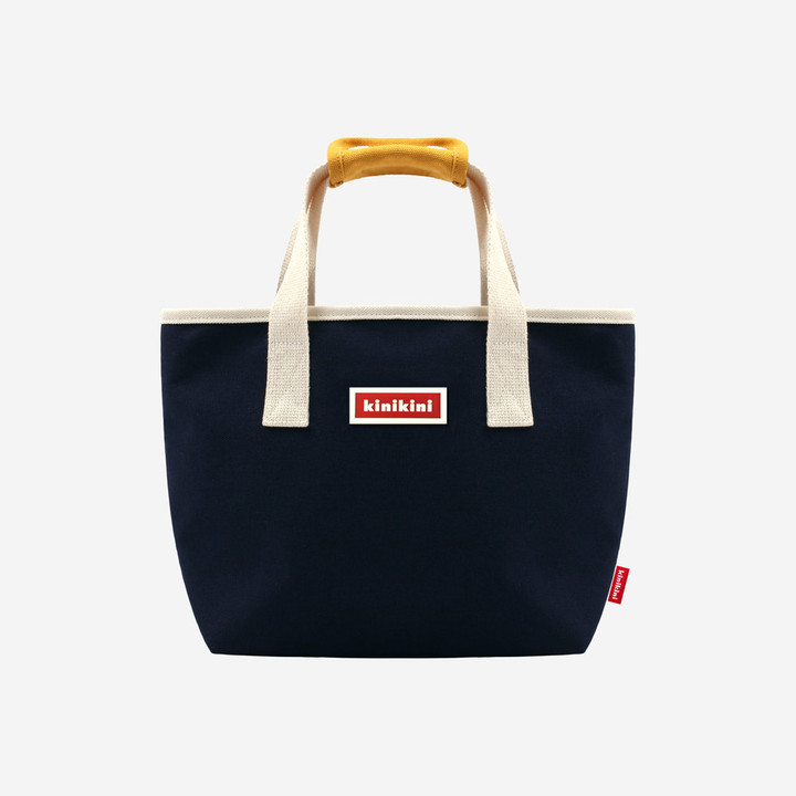 키니키니 ORIGINAL COLOR BLOCK TOTE BAG-NAVY(토트백)