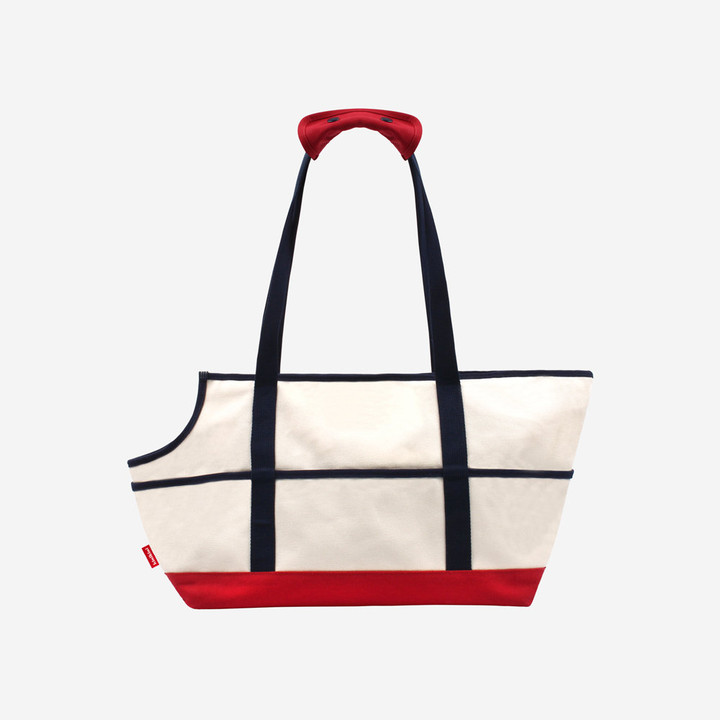 키니키니 ORIGINAL COLOR BLOCK CARRIER BAG-IVORY(캐리어백)