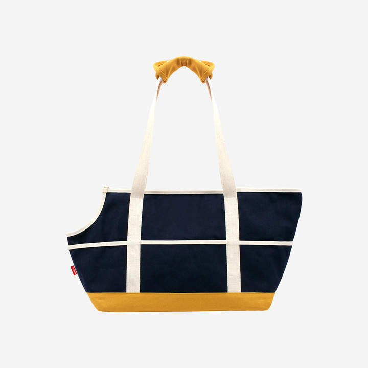 키니키니 ORIGINAL COLOR BLOCK CARRIER BAG-NAVY(캐리어백)