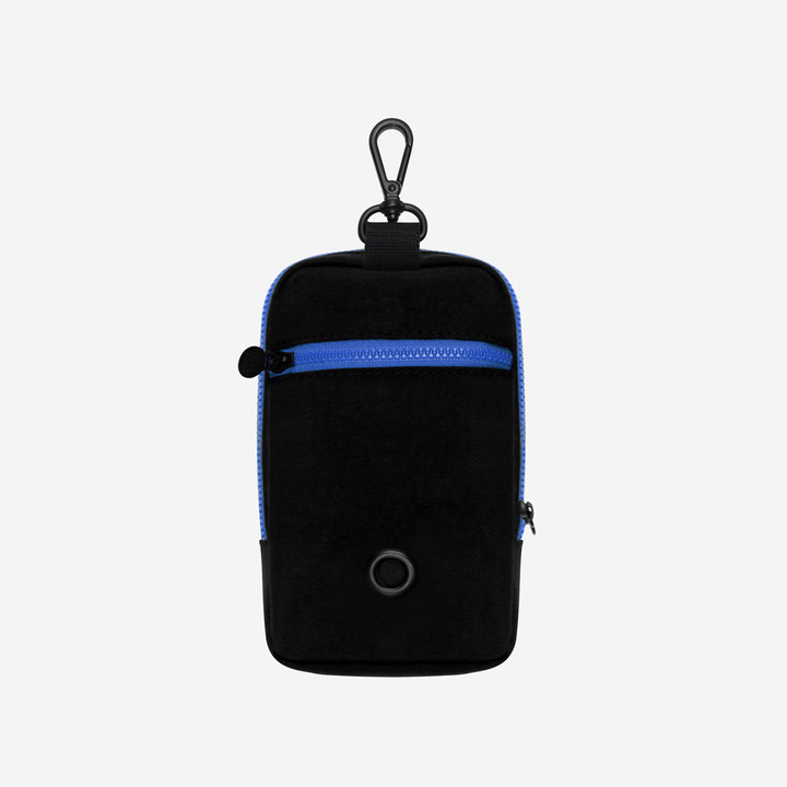 키니키니 SIGNATURE CROSS POOP BAG-BLACK/BLUE(크로스 풉백)