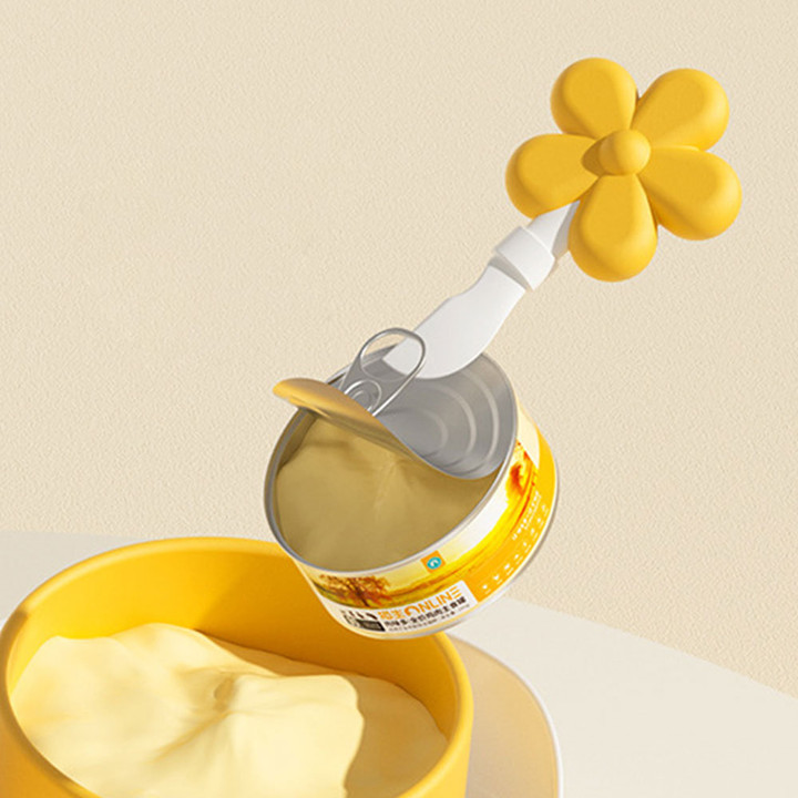 크레용펫 세라믹 2구 식기 세트 플라워옐로우